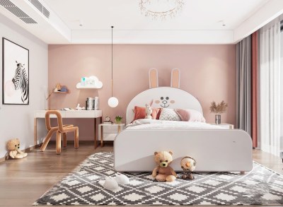 现代女孩房3D模型下载